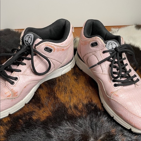 Gourmet | Ankle High Pink Sneakers - Picture 3 of 4